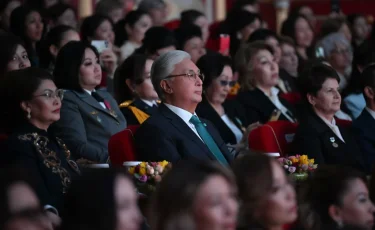 Касым-Жомарт Токаев посетил праздничный концерт