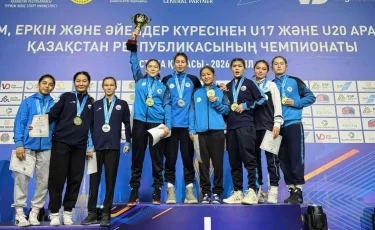 Алматинские спортсменки успешно выступили на чемпионате Казахстана по женской борьбе среди U20 и U17