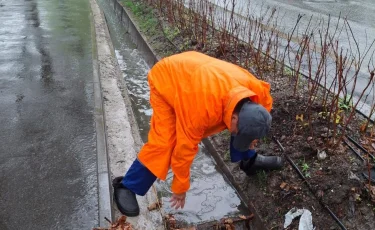 В Алматы организована круглосуточная работа служб на фоне обильных осадков