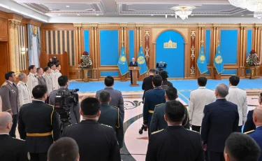 Доблестная армия Казахстана достойно продолжает героический путь наших предков - Президент