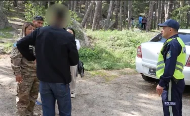 В нацпарке Бурабай за выходные выявлены десятки нарушений