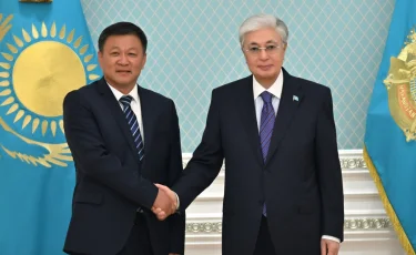 Глава государства встретился с председателем совета директоров компании Xinjiang Lihua