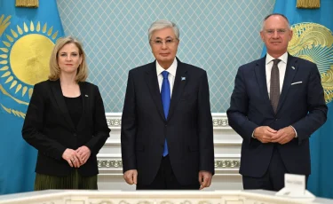 Президент Аустрияның үкімет мүшелерін қабылдады