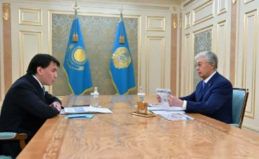 Мемлекет басшысы Марат Омаровты қабылдады