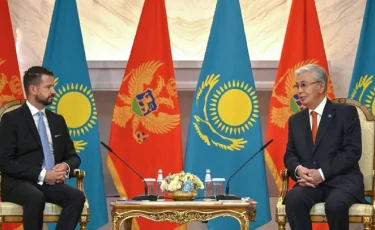 Қазақстан мен Черногория президенттері шағын құрамда келіссөз жүргізді