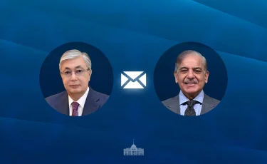 Мемлекет басшысы Пәкістан Премьер-министрі Шахбаз Шарифке хат жолдады