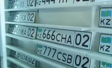 Республикалық рейдтер барысында жалған нөмірлі 500-ден астам автокөлік анықталды