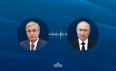 Мемлекет басшысы Ресей Президенті Владимир Путинмен телефон арқылы сөйлесті