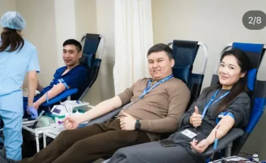 Елімізде донорлық көрсеткіш бойынша Алматы көшбасшылар қатарында тұр