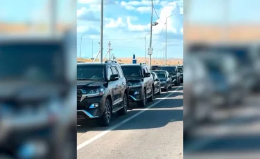 Түркістан облысында түлектердің көлік шеруі айып тұрағымен аяқталды