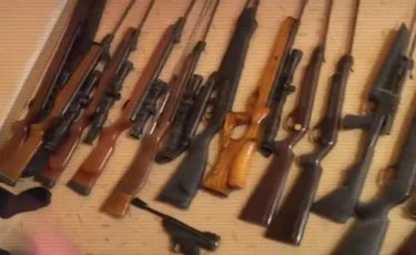 Жыл басынан бері 1200-ден астам заңсыз қару тәркіленді - ІІМ