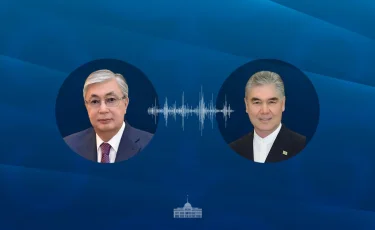 Касым-Жомарт Токаев поздравил Гурбангулы Бердымухамедова