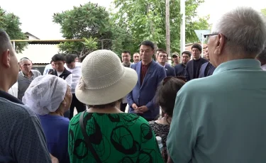 Алматы қаласының әкімі Медеу ауданындағы су жүйесінің жұмысымен танысты