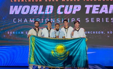 Таеквондодан командалық әлем кубогы: Қазақстан күміс медальға ие болды