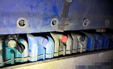Заңсыз жанармай саудасы: 112 тоннадан аса сұйық отын тәркіленді