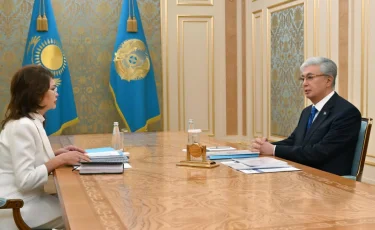 Президент Мәдениет және ақпарат министрі Аида Балаеваны қабылдады
