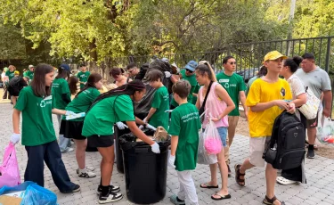 Алматыда Recycle Бірге акциясы аясында 430 сынапты шам жиналды
