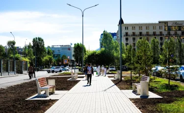 Елордада Конституция аллеясы ашылды