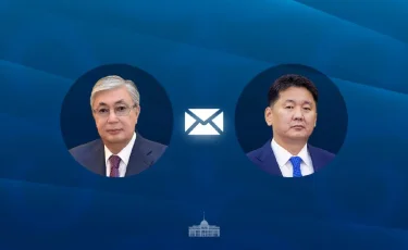 Глава государства направил поздравительную телеграмму Президенту Монголии