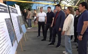 Алматының Ақжар шағынауданында 89 көше жаңартылып жатыр